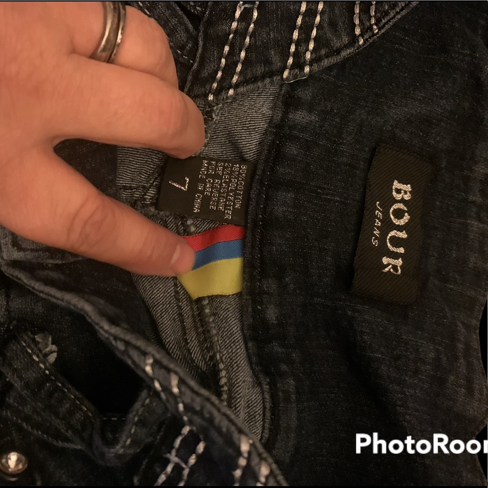 Bour skinny leg jeans